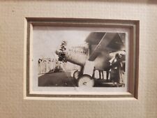 Charles Lindberg's Spirit Of St. Louis Original RARE Wallet Sized Photo Framed  picture