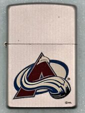 Vintage 2003 Colorado Avalanche NHL Chrome Zippo Lighter picture