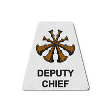 3M Scotchlite Reflective White Deputy Chief Horns Tetrahedron picture