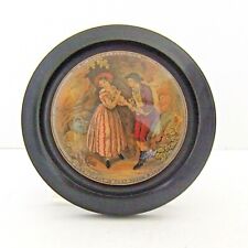 Prattware Pot Lid Framed The 2nd Appeal (2nd issue) c 1845-1875 picture