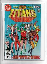 THE NEW TEEN TITANS #9 1981 VERY FINE+ 8.5 4441 RAVEN BEAST BOY ROBIN picture
