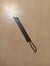 Vintage Clauss Meat Bone Knife Serrated Tremont Ohio Solid Very Rare And Htf USA picture