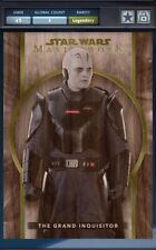 5CC Topps Star Wars Card Trader Masterworks Grand Inquisitor Legendary Wood picture