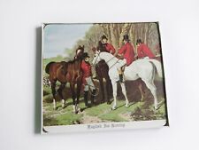 Vintage Pimpernel Cork Hot Pad Casserole Stand English For Hunting Equestrian picture