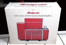 2001 SNAP-ON Tools KRL Workstation 1:8 Die Cast Replica COIN BANK Opened Box RED picture