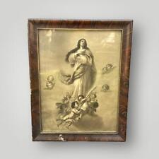 Framed Print Immaculate Conception of Los Venerables Bartolomé Esteban Murillo picture