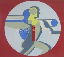 Contemporary True Canvas Art Deco Print - Man with the Balls - 16 x 20 picture