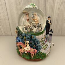 Disney Mary Poppins Snow Globe Let's Go Fly A Kite Julie Andrews **READ** picture