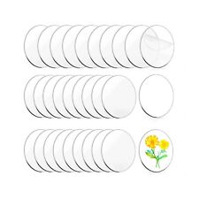 30 Pieces Clear Acrylic Circles,Round Acrylic Blanks Acrylic Discs Round,Acry... picture
