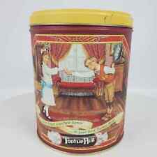 Vintage Tootsie Roll Tin EMPTY 6x5 Inch Collectible picture