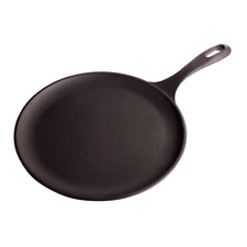 10.5 In. Cast Iron Comal Griddle and Crepe Pan, Seasoned picture
