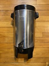 Vintage West Bend 12 to 42 Cup Coffee Percolator Model 58002 Tested Working picture