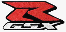 Suzuki GSXR Patch Embroidered Red & White, Suzuki Iron-on Patch picture