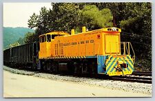 Kelly's Creek & Northwestern Railroads Unit #1 Ward WV C1951 Postcard U10 picture