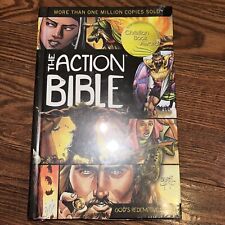 NEW The Action Bible: God's Redemption Story Graphic Book Sergio Cariello Sealed picture