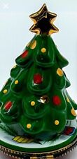 Vintage La Gloriette Limoges Porcelain Christmas Tree picture