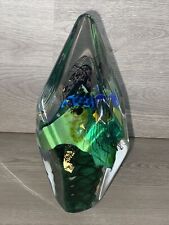 Sterno Glasshouse Signed Numbered 8125 Studio WOA Glass Paperweight Sculpture picture