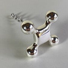 Beautiful Modern Sink Faucet Handled Corkscrew Hallmark Marked Silver Plated picture