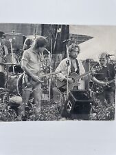 Photograph Bob Dylan Jerry Garcia Bob Weir 1987 Black/white picture