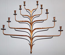 8759:  Large Palladio Vintage 10 Candle Sconce Made In Italy picture