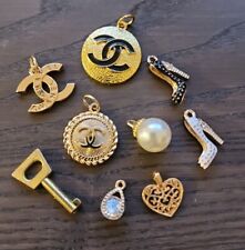 Lot of 9pcs Chanel Vintage Buttons and Zipper Pulls picture
