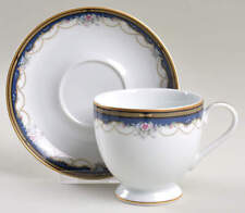 Gorham Golden Ribbon Edge Cup & Saucer 172096 picture