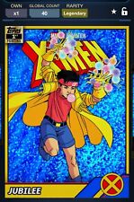 Topps Marvel Collect X-Men 97 Retro 24 Jubilee 1st Printing LEGENDARY picture