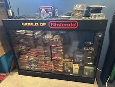 World of Nintendo ULTRA RARE AUTHENTIC video game display case store display LPU picture