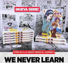 We never learn. Español, 19 Tomos. Nuevos, Ivrea. Manga en ESPAÑOL picture