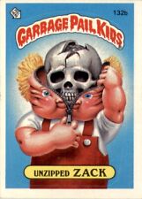 1986 Garbage Pail Kids Series 6 #132b Unzipped Zack One Asterisk EX-MT picture