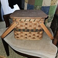 Pie Basket Safe Amish Made Handmade  picture