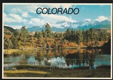 Vintage Postcard San Juan Range Colorado Autumn Unposted Photograph Lanscape picture