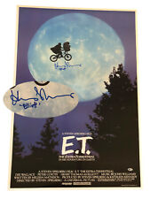 HENRY THOMAS SIGNED AUTO ET FULL SIZE MOVIE POSTER BECKETT BAS COA 8 picture