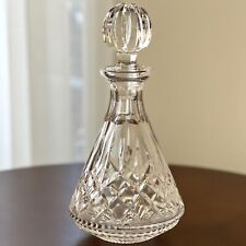 Waterford Lismore Roly Poly Decanter with Vertical Cut Ball Stopper picture