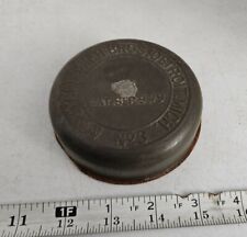 Vtg 1879 Patent Goodrich Bros Detroit Michigan Advertising Wood Tin Container picture