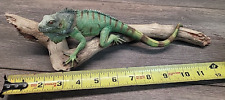 Lizard On Branch Lizard Life-like Life-Size Resin Statue picture