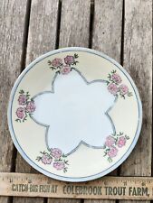 Vintage Hutschenreuther Selb Bavaria Collector Plate Pink Flowers picture