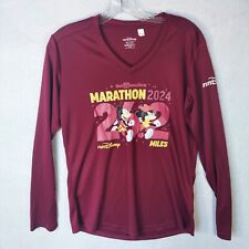RunDisney Disney World 2024 Full Marathon 26.2 Women's T-Shirt Size M Medium  picture