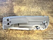 Chaves Redencion Street Drop Point Knife Full Ti (3.25