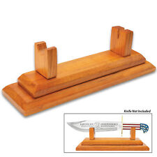 Wooden Knife Display Stand picture