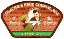 2016 Camp Staff Thrifty Glacier's Edge Council CSP Wisconsin Norman Rockwell picture