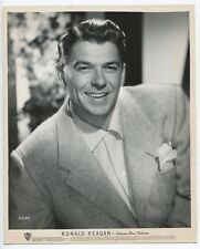 Ronald Reagan Portrait 1949 Handsome Original Warner Bros Photo J5175 picture