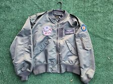 Vtg SPIEWAK USAF Green B-17 EAA Aviation Type L2 Flying L Bomber Jacket victory  picture