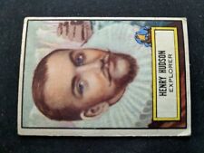 1952 Topps Look 'N See Card # 131 Henry Hudson - Explorer (VG) picture