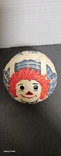 Briere Folk Art Signed. Raggedy Ann Ball No Cart. Excellent Condition.  picture