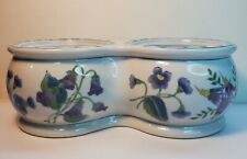  Vintage Chinese Porcelain Planter Pot Hand painted  picture
