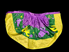 MARDI GRAS BUNTING FLAG ~ NEW ORLEANS ~ RUBIES COSTUME CO. 2014 ~ BRAND NEW FLAG picture