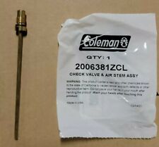 Coleman Check Valve & Air Stem Assembly # 200-6381  ZCL  Lanterns and stoves picture