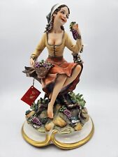 Capodimonte La Medea - Woman with Grapes, Vinyard, Grape Gatherer picture