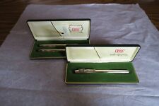 Cross Century Pencil and Pens Lot 10kt Gold Filled picture
